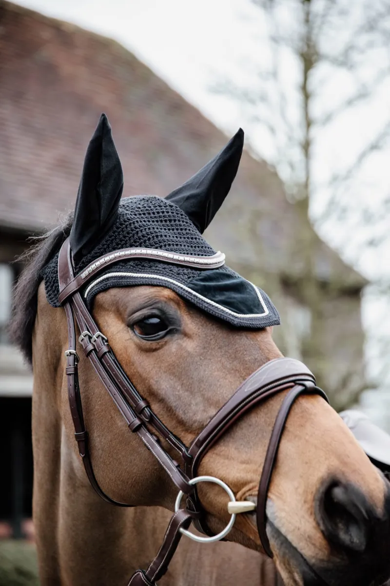 Kentucky Fly Veil Wellington Basic Velvet Black