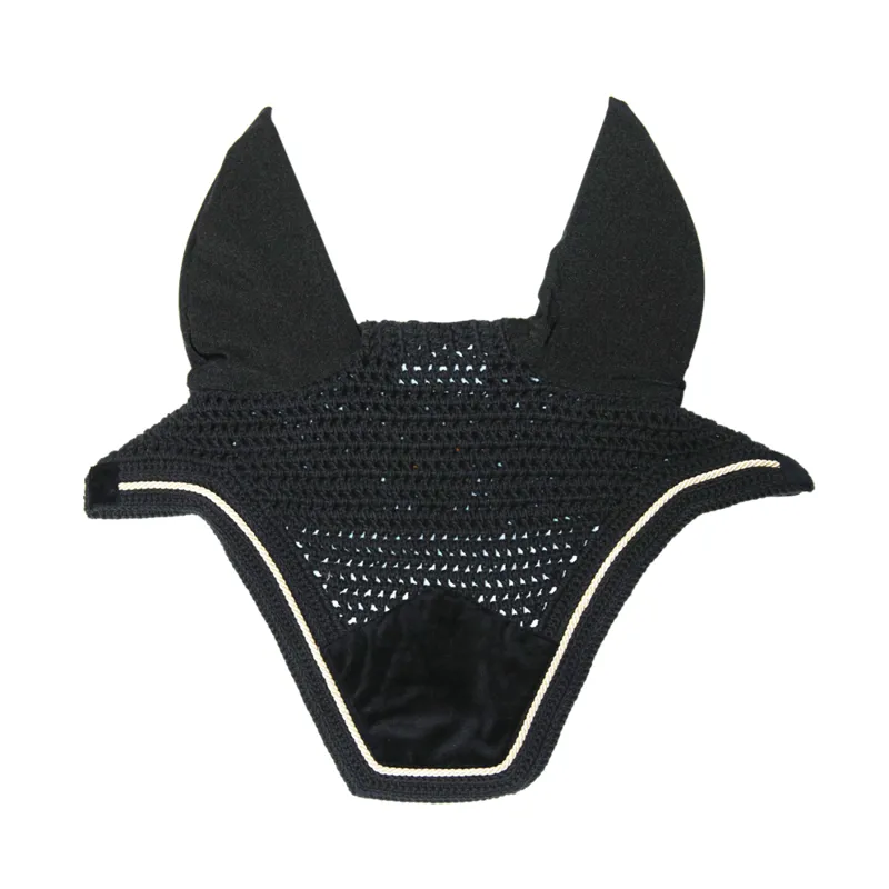 Kentucky Fly Veil Wellington Basic Velvet Black-1