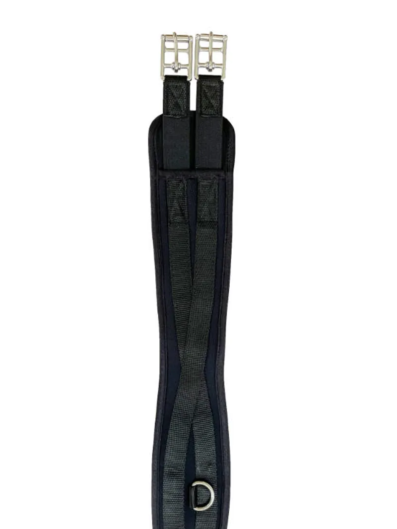 Celtic Equine Contoured Memory Gel Girth Black-1