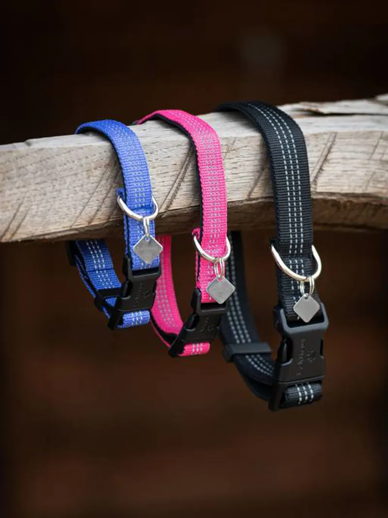 LeMieux Henley Dog Collar Black-1