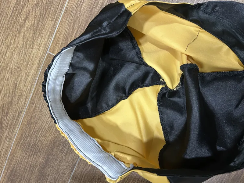 Silk Hat Cover Yellow/Black-2