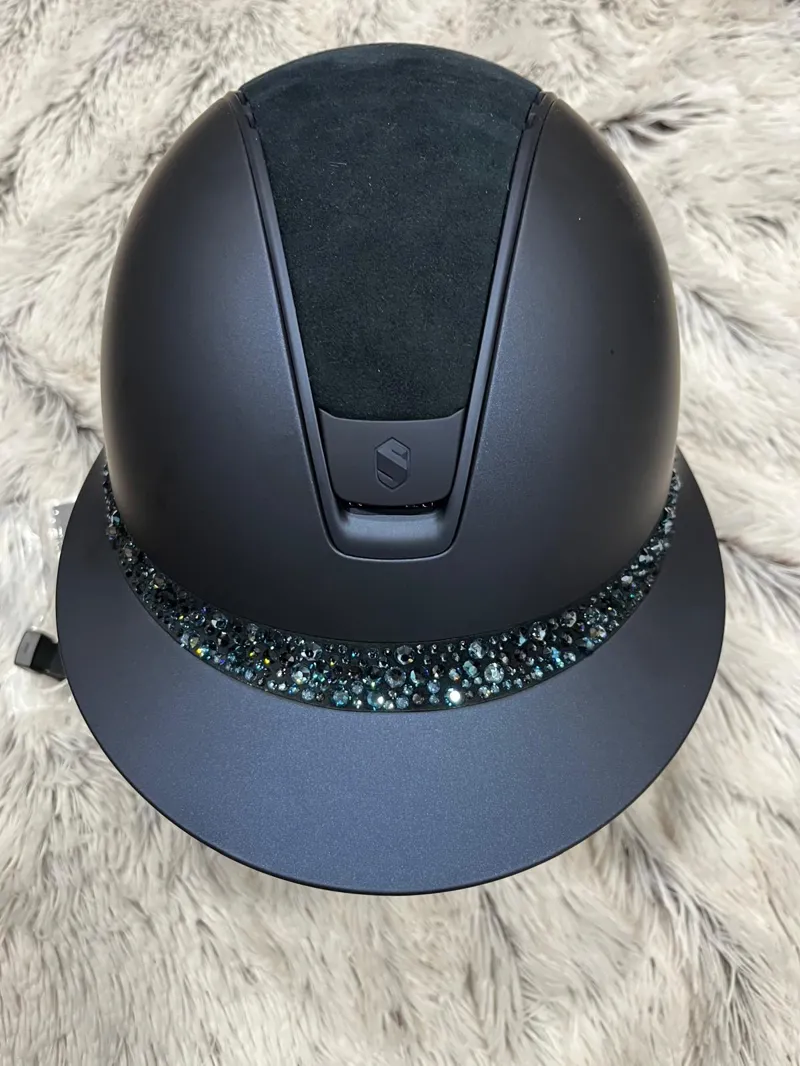 V2 Miss Shield Alcantra Top and Glacier Front Band Matt Blazon Blue