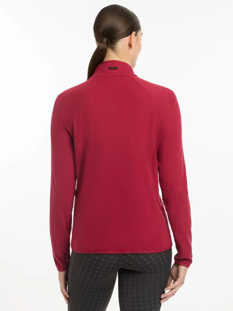Le Mieux Faye Fleece Zip Through Ember-2
