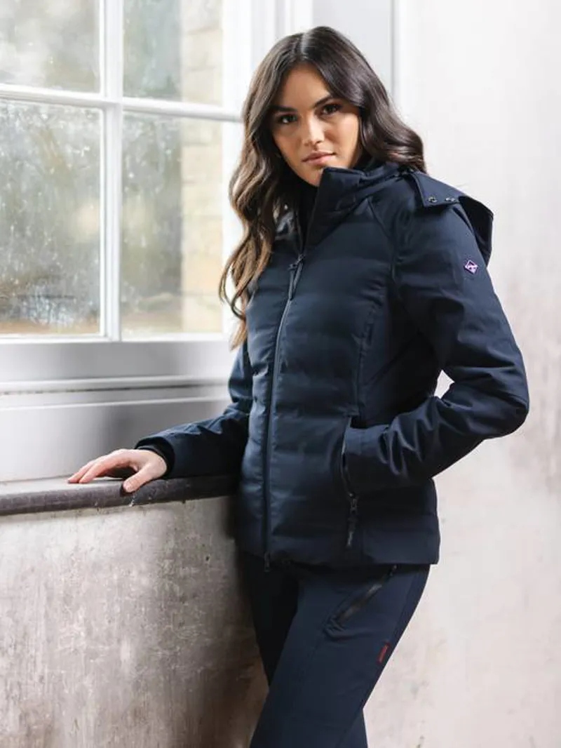 Le Mieux Brooke Waterproof Hybrid Jacket Navy