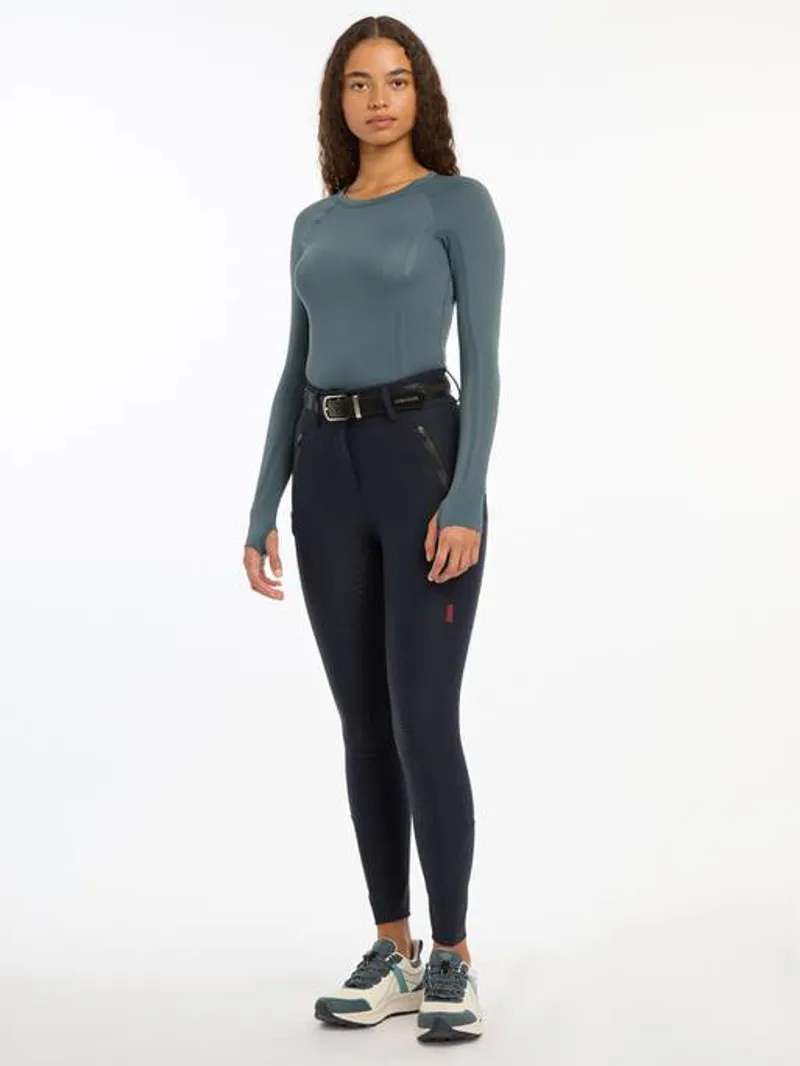 Le Mieux Drytex Waterproof Breeches Knee Grip Navy