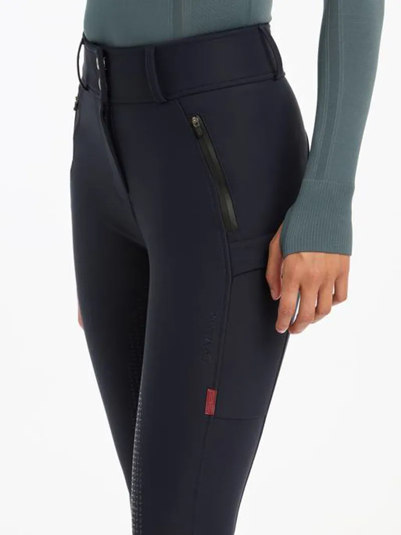 Le Mieux Drytex Waterproof Breeches Knee Grip Navy-2