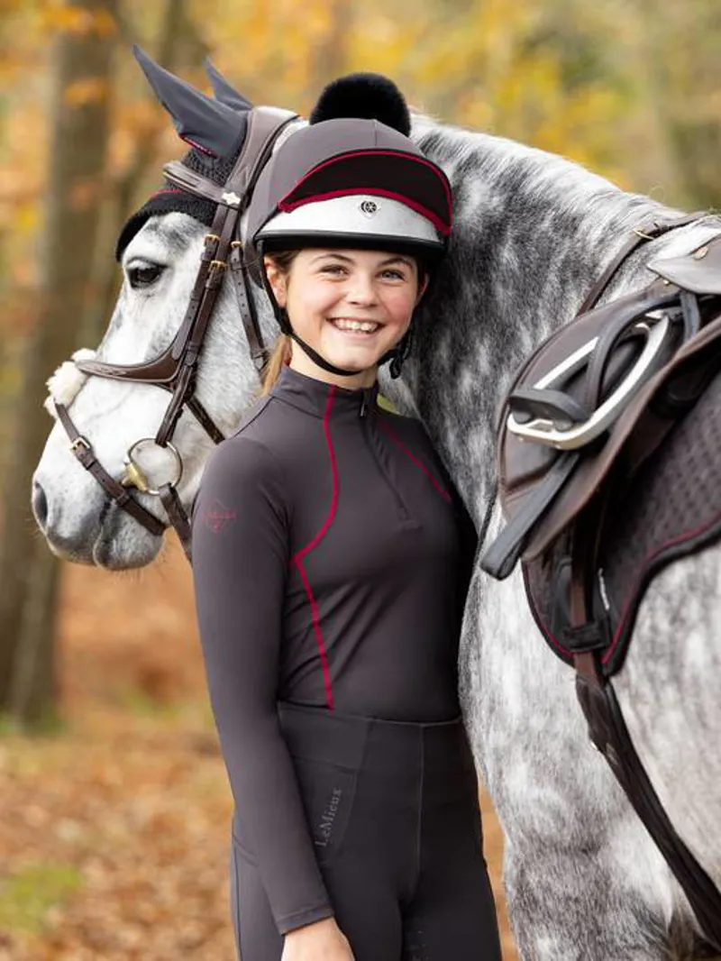 Le Mieux Young Rider Classique Base Layer Damson