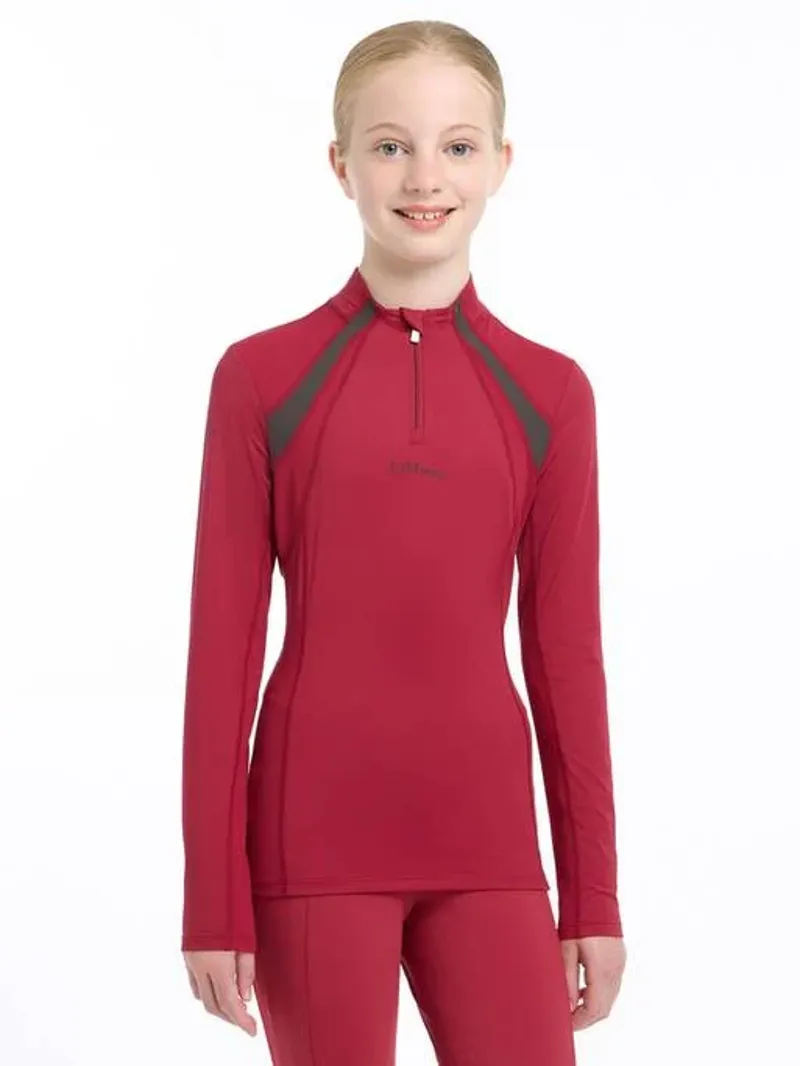 Le Mieux Young Rider Mia Mesh Base Layer Ember