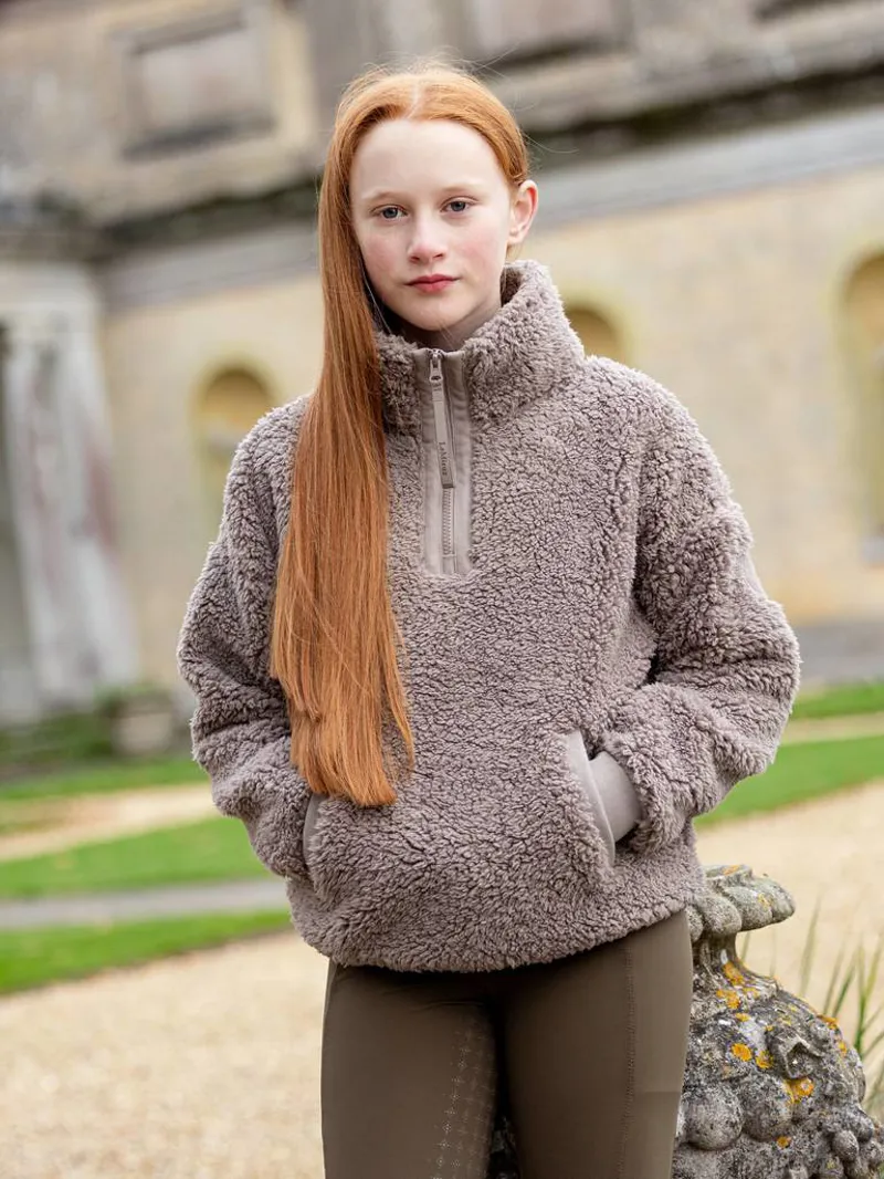 Young Rider Tia Teddy Fleece Ash