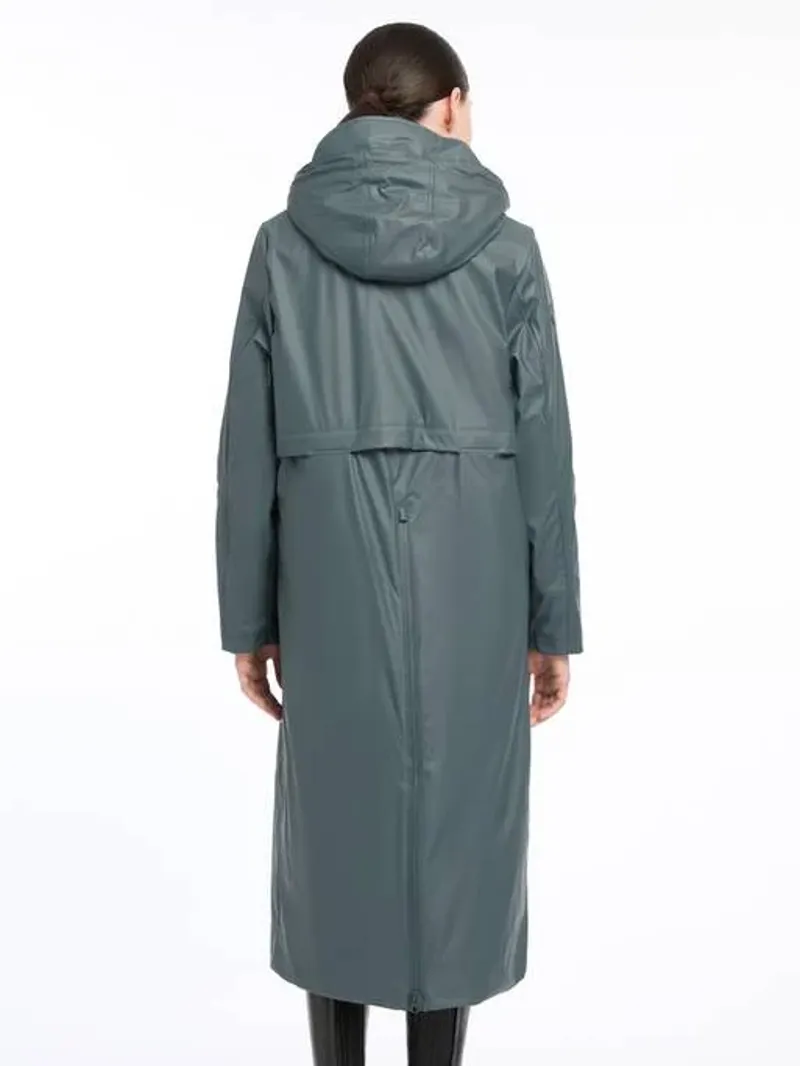 Le Mieux Young Rider All  Elements Coat Petrol-2