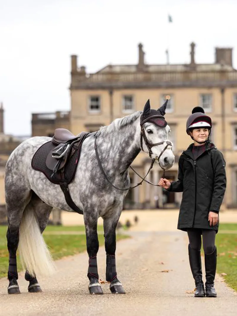 Le Mieux Young Rider Skye Waterproof Coat Black