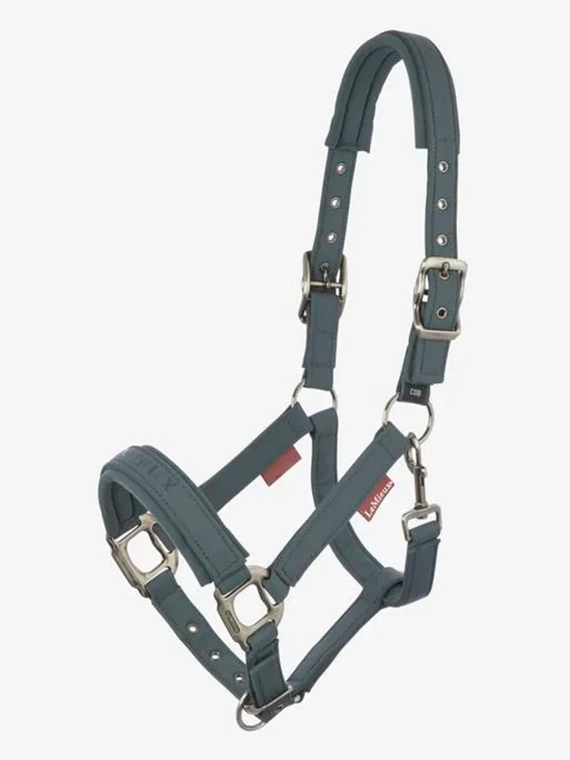 Le Mieux Soft Shell Headcollar Petrol-1