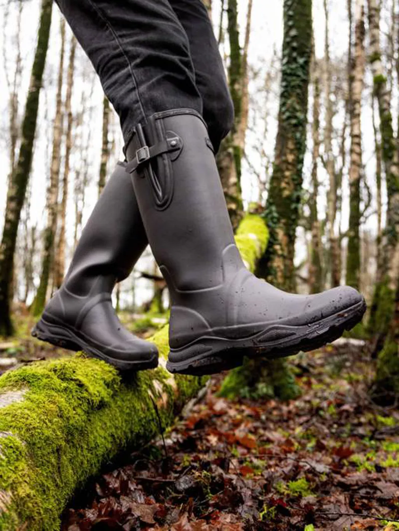 Le Mieux Mens Ultra Stride Wellington Boots Black