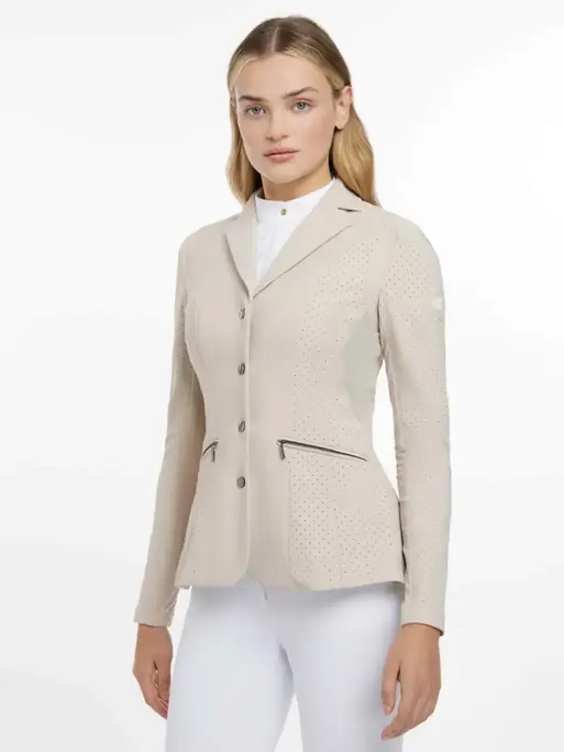 Le Mieux Jessica Mesh Show Jacket Stone