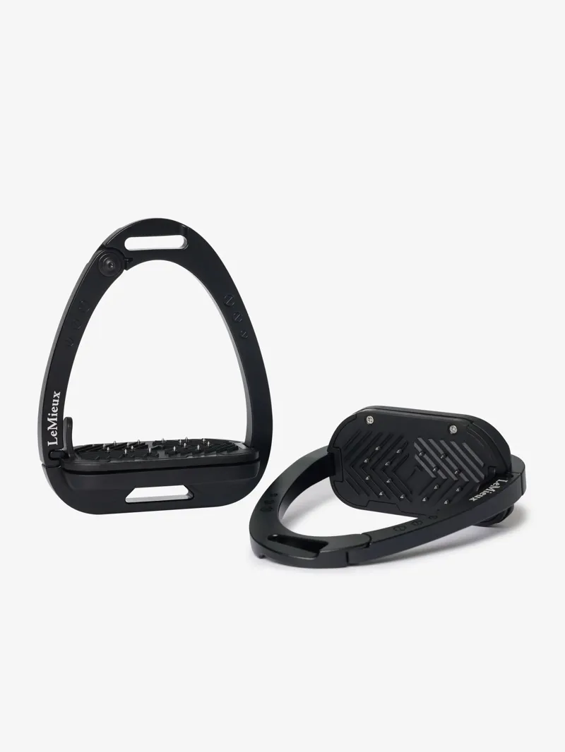 LeMieux Vector Control Stirrup Black/Black-1