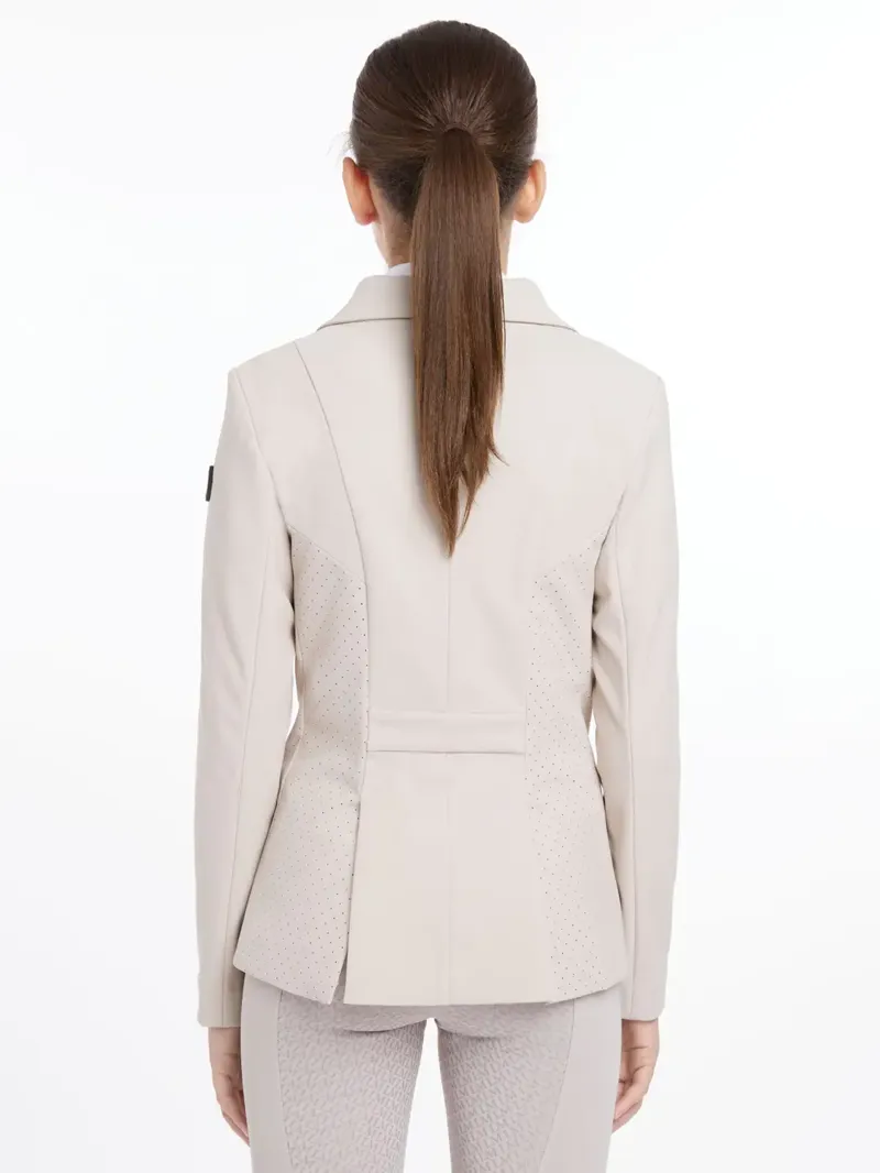 LeMieux Young Rider Kennedy Show Jacket Stone-2