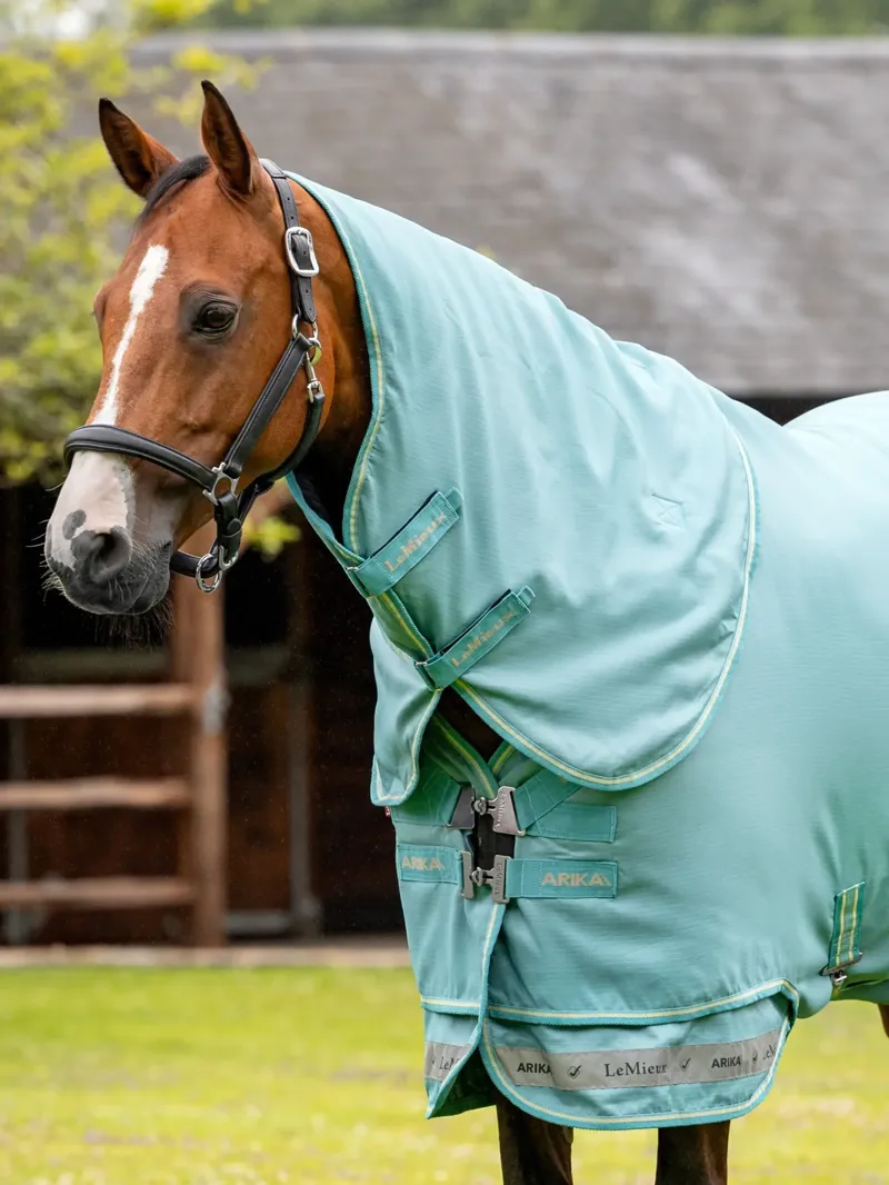 Le Mieux Arika Ripstop 50g Turnout Rug Lagoon-1