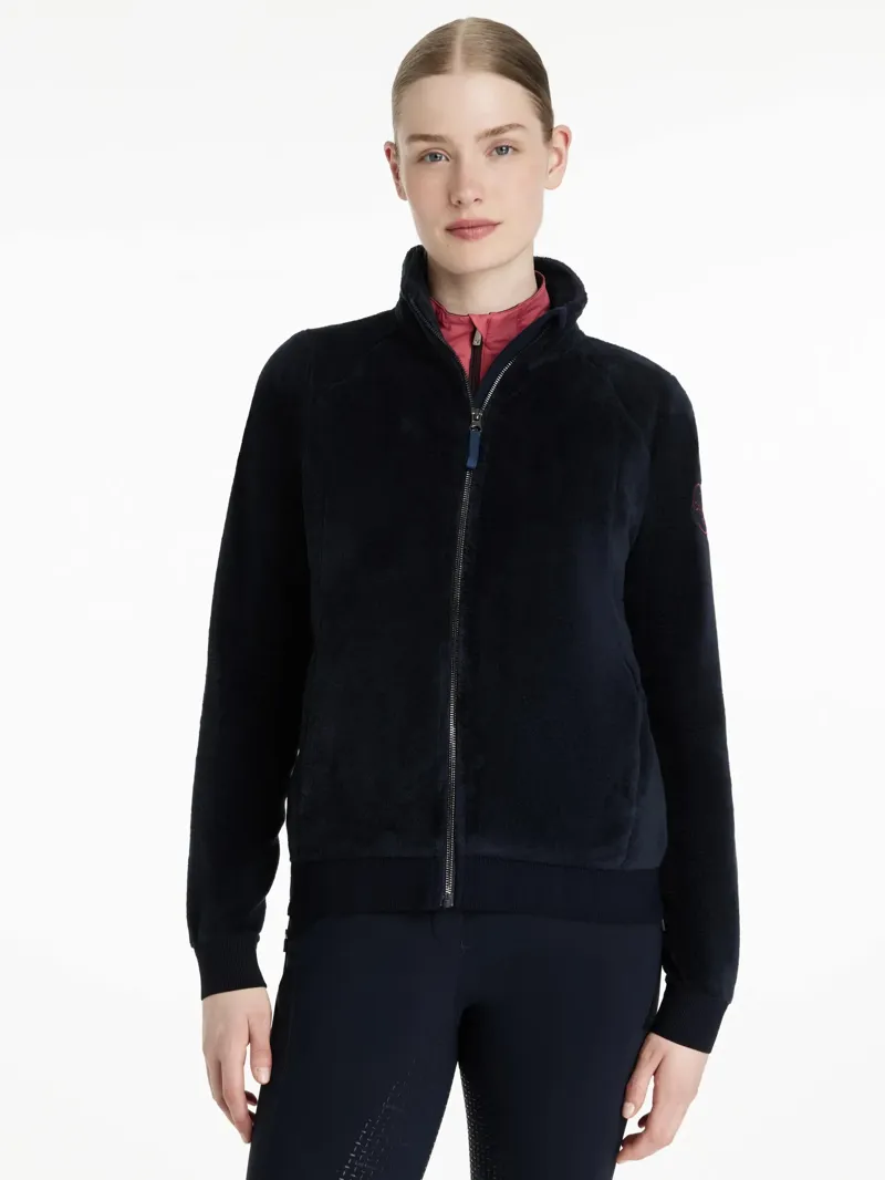 Le Mieux Liberty Fleece Zip Through Navy