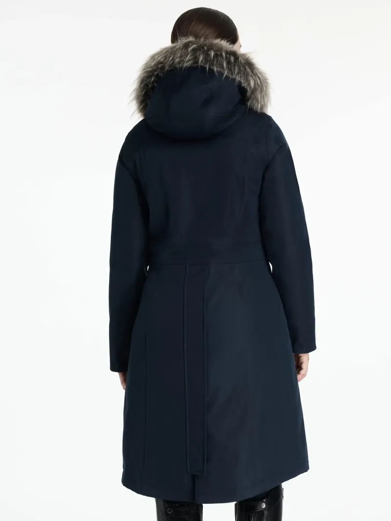 Le Mieux Anya Waterproof Riding Coat Navy-2
