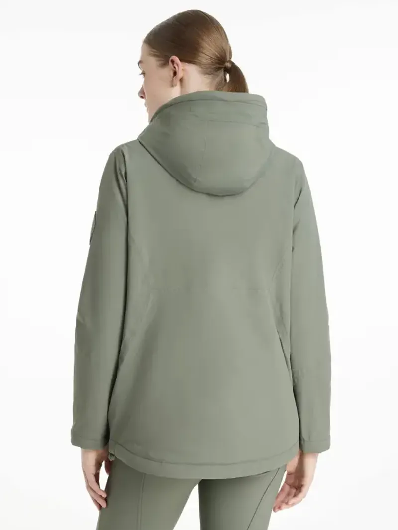 Le Mieux Phoebe Half Zip Waterproof Anorak Rosemary-1