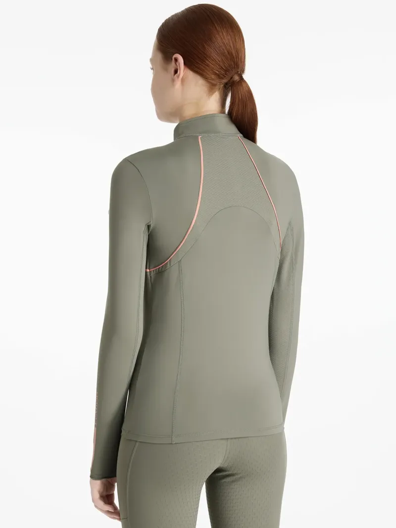 Le Mieux Young Rider Mia Mesh Base Layer Rosemary-1