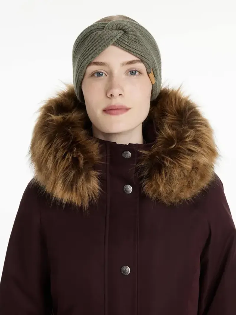 Le Mieux Clara Rib Knot Headband Rosemary