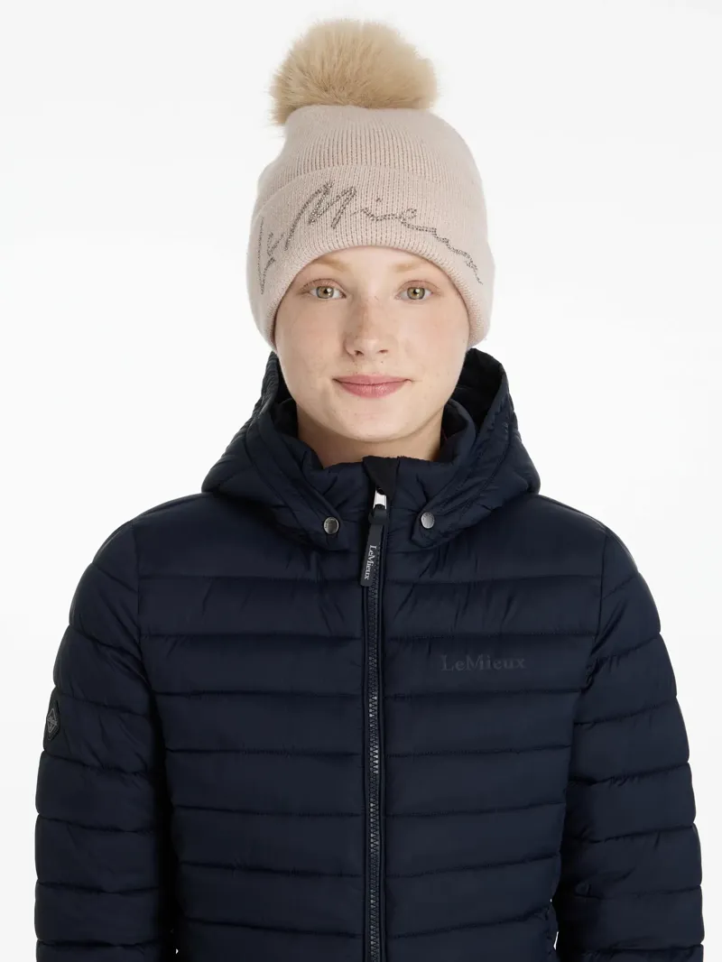 Le Mieux Sparkle Beanie Stone