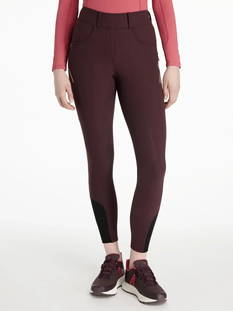 Le Mieux Amy Brushed Breggings Damson