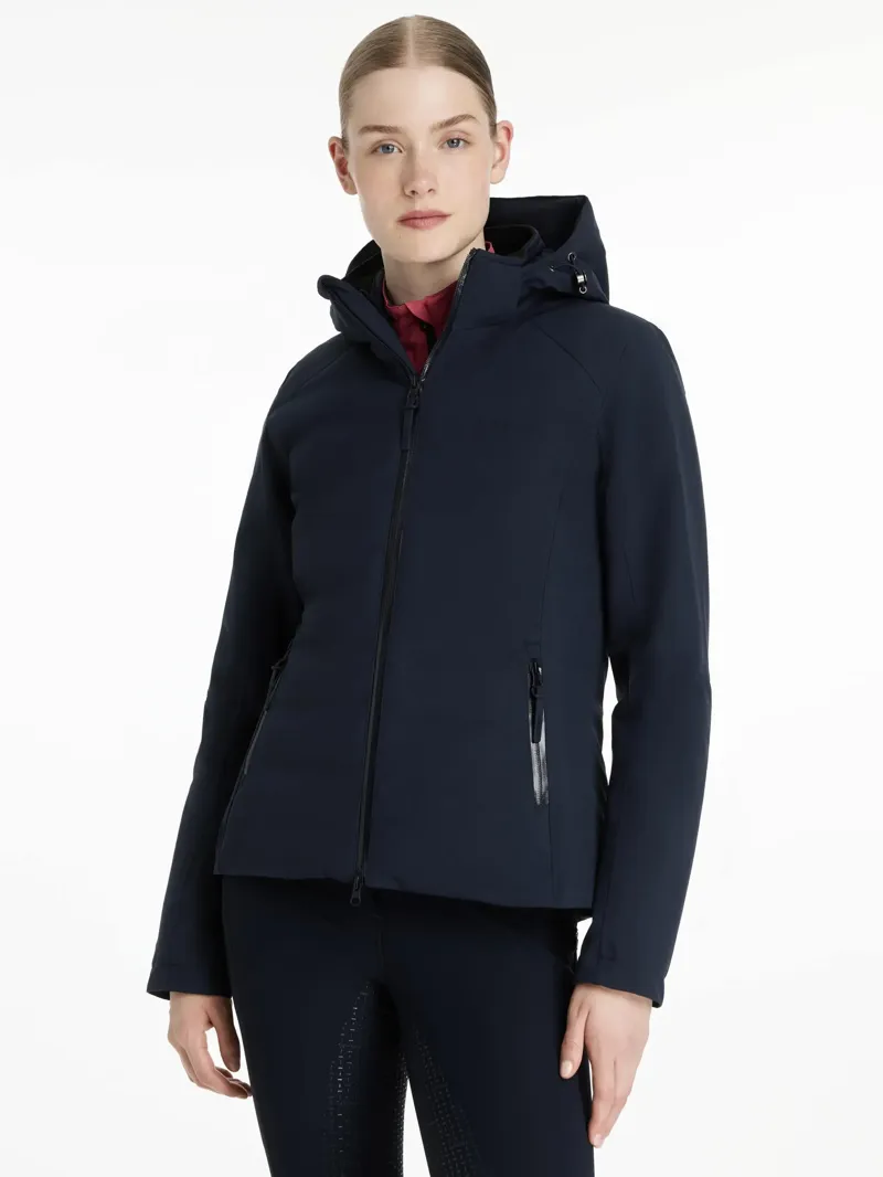 Le Mieux Brooke Waterproof Hybrid Jacket Navy