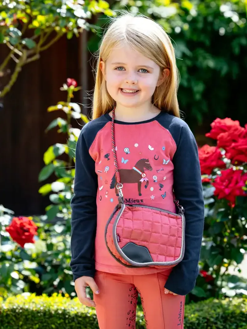 Le Mieux Saddle Pad Crossbody Bag Cranberry