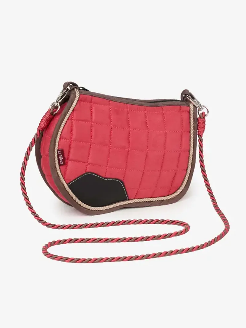 Le Mieux Saddle Pad Crossbody Bag Cranberry-1