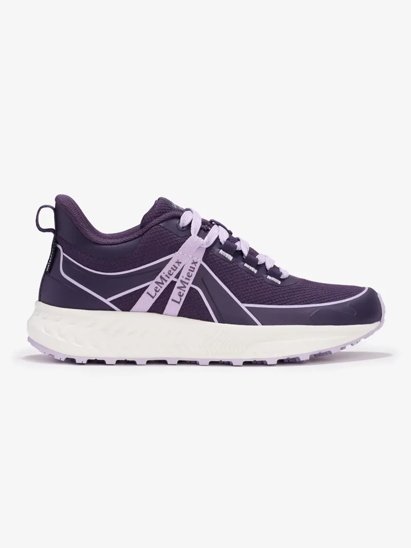 Le Mieux Young Rider Trax Viva Waterproof Trainer Juniper/Lilac-1