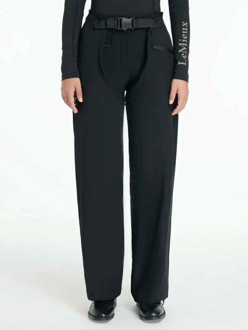 Le Mieux Young Rider Stormwear Waterproof Chaps Black