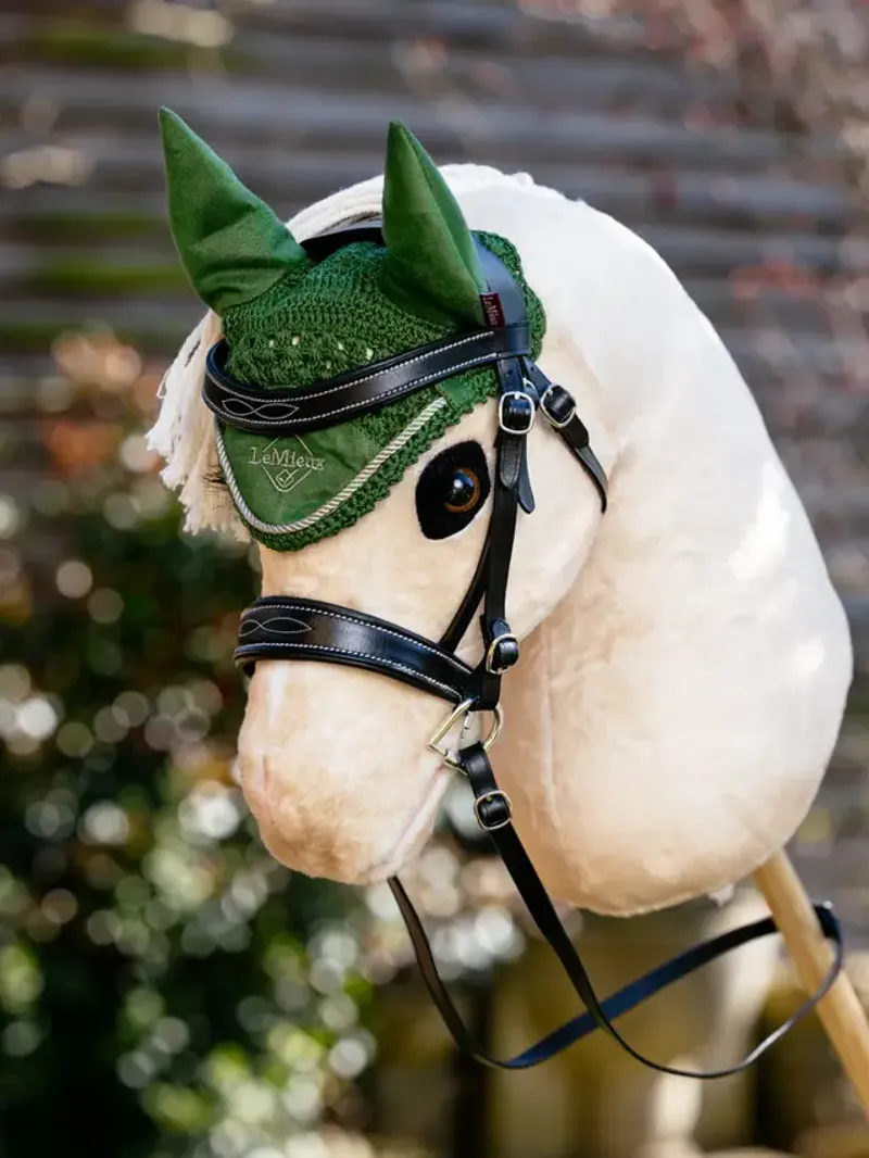 Le Mieux Hobby Horse Fly Hood Hunter Green
