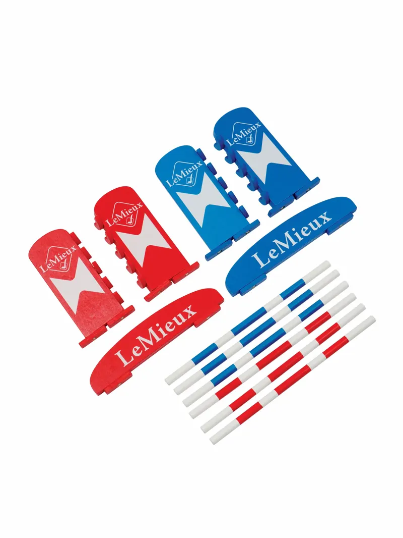 Le Mieux Toy Pony Jump Set Benetton/Chilli/White-1