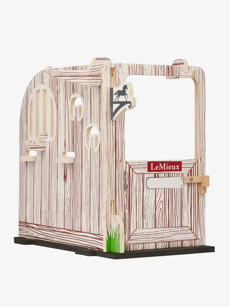 Le Mieux Toy Pony Wooden Stable Set-1