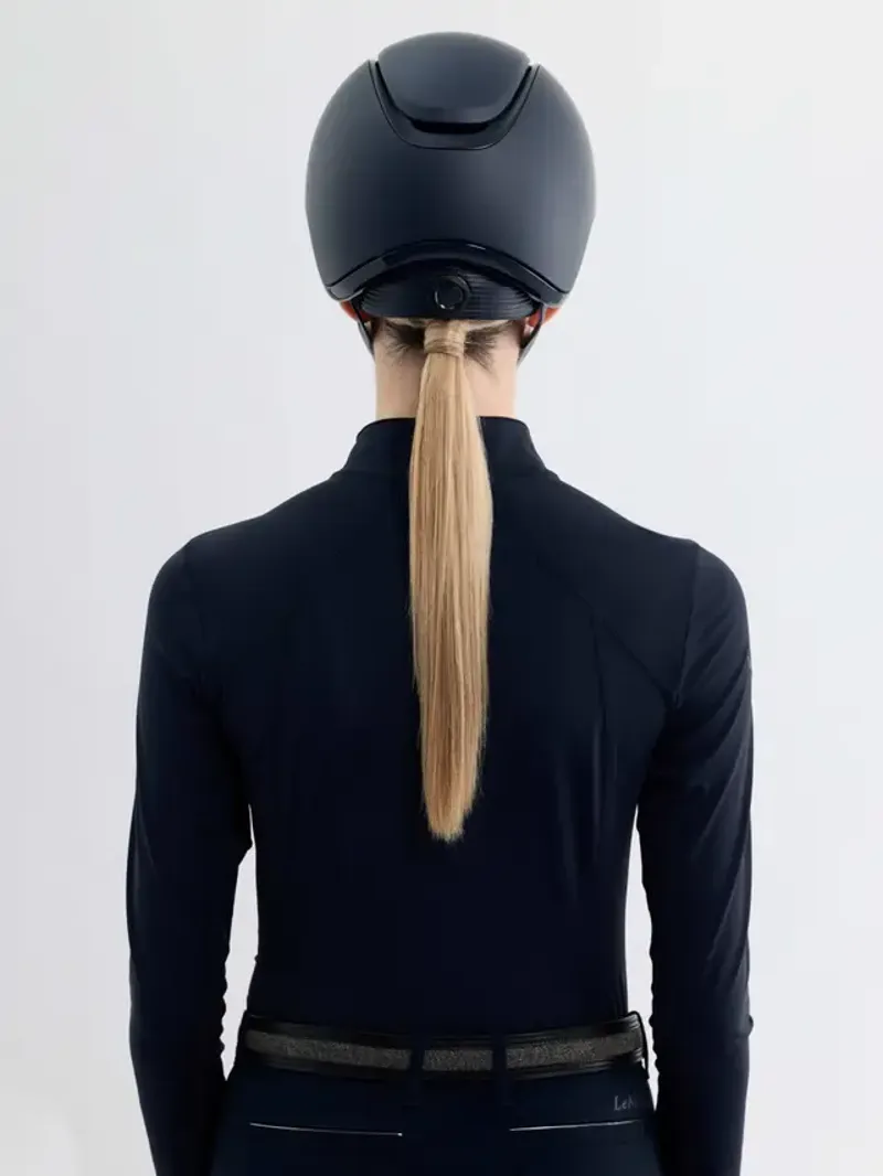 LeMieux Verv Competition Helmet Matte Navy -3