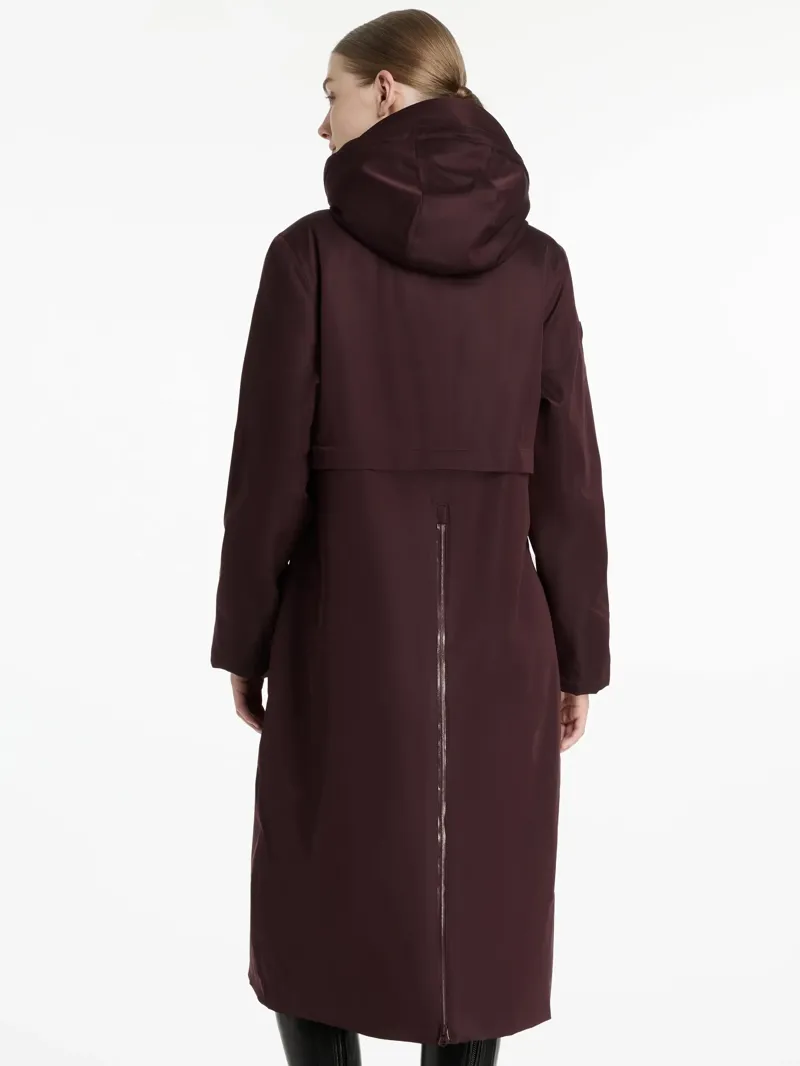 Le Mieux All Elements Coat Damson-2