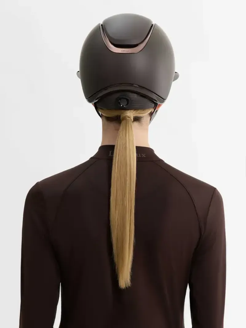 LeMieux Verv Competition Helmet Matte Brown-4