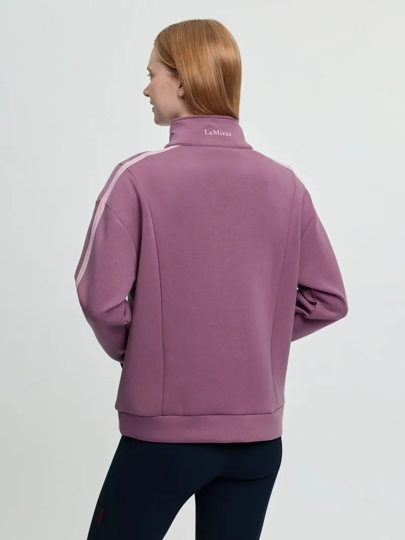 LeMieux Connie Half Zip Sweat Mallow-1