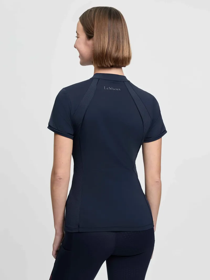 LeMieux Lisa Mesh Base Layer Navy-1