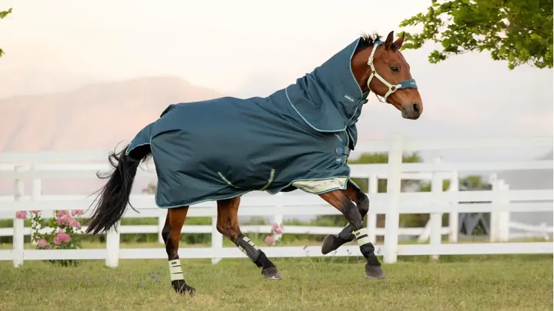 LeMieux Arika Ripstop 0g Turnout Rug Jungle-1