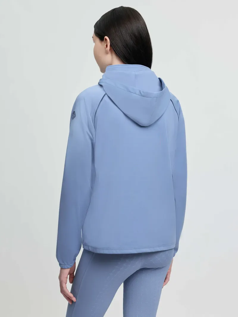 LeMieux Young Rider Paige Quarter Zip Waterproof Jacket Powder Blue -1