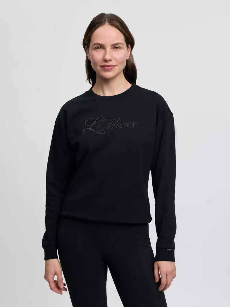 LeMieux Christina Crew Sweat Black