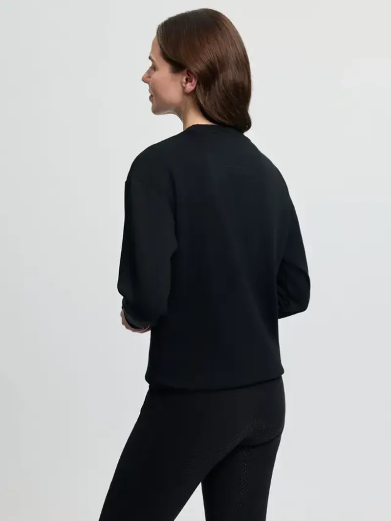 LeMieux Christina Crew Sweat Black-1
