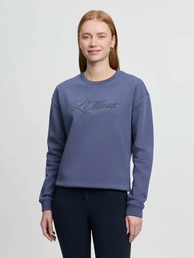 LeMieux Christina Crew Sweat Shadow