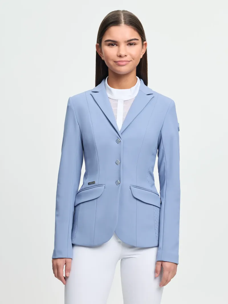 LeMieux Young Rider Kennedy Show Jacket Powder Blue-1