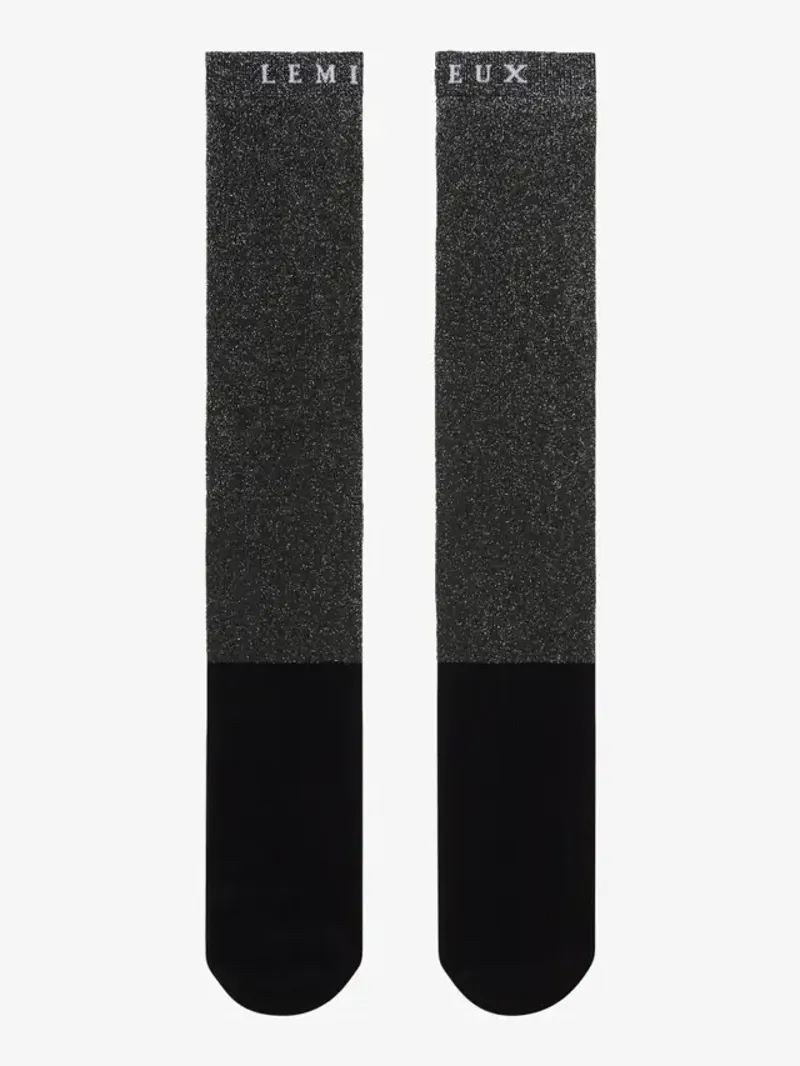 LeMieux Brilliance Competition Sock Black-1