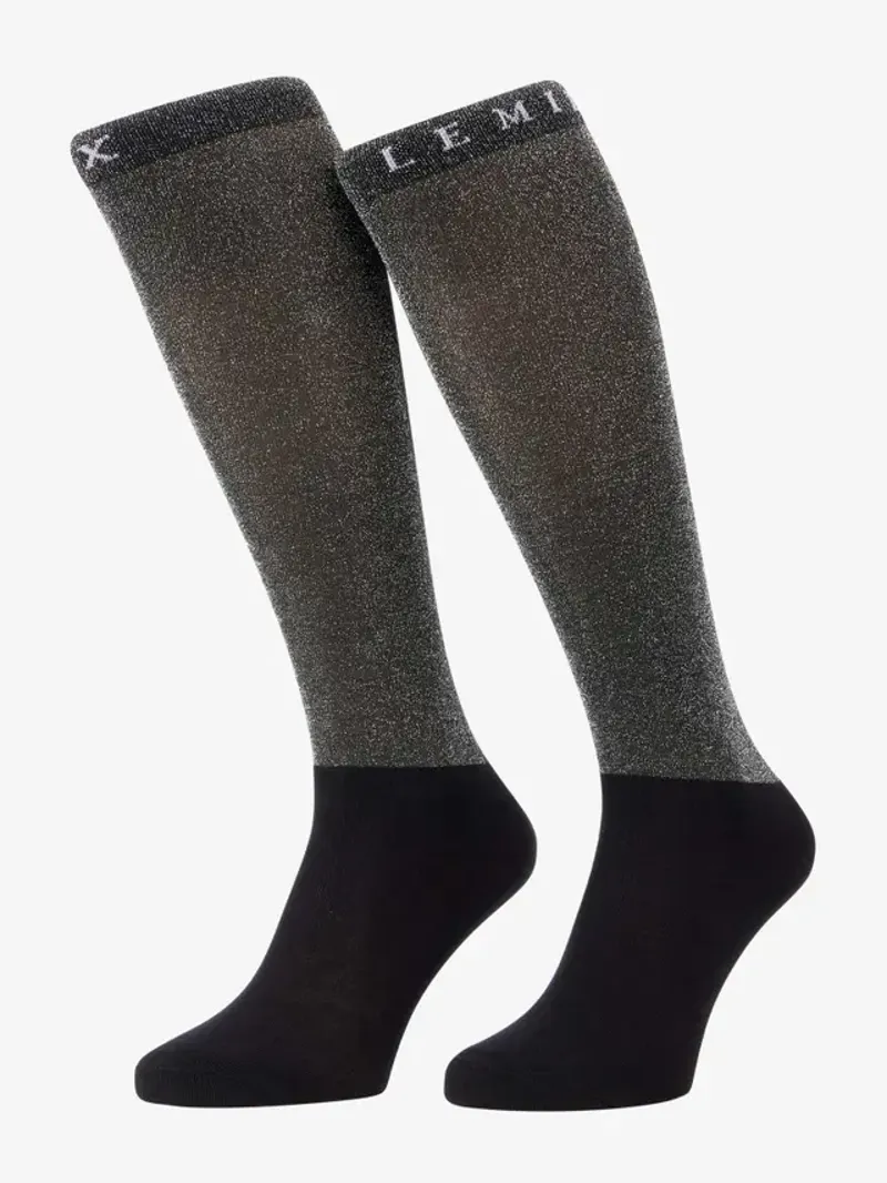 LeMieux Brilliance Competition Sock Black