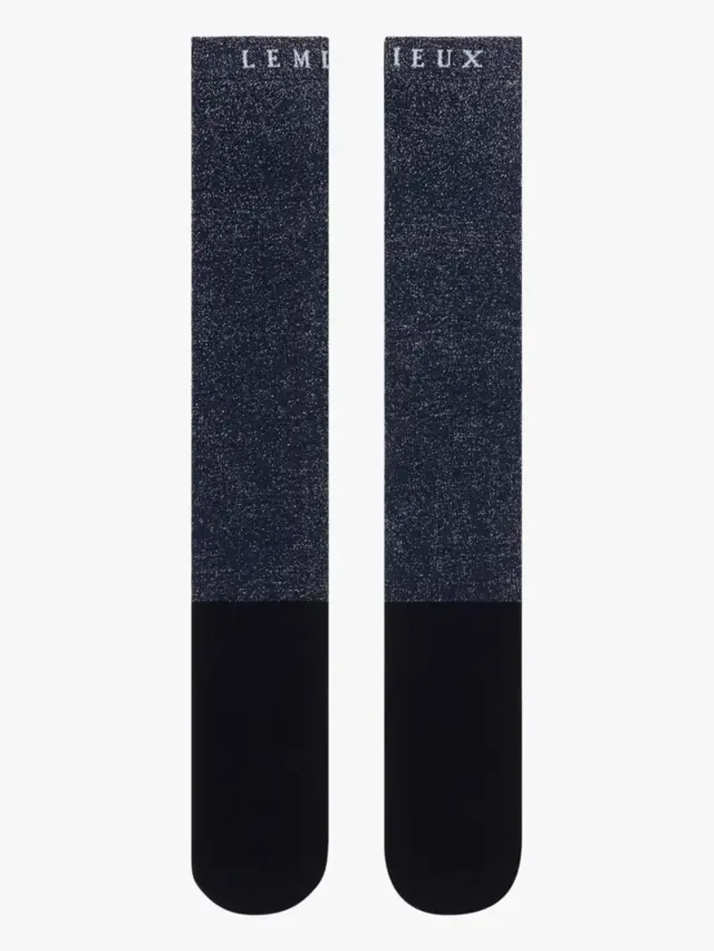 LeMieux Brilliance Competition Sock Navy-1
